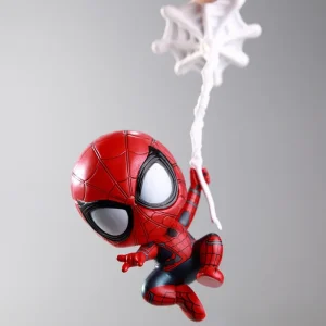 Petite Figurine Spider-Man qui Tisse une Toile