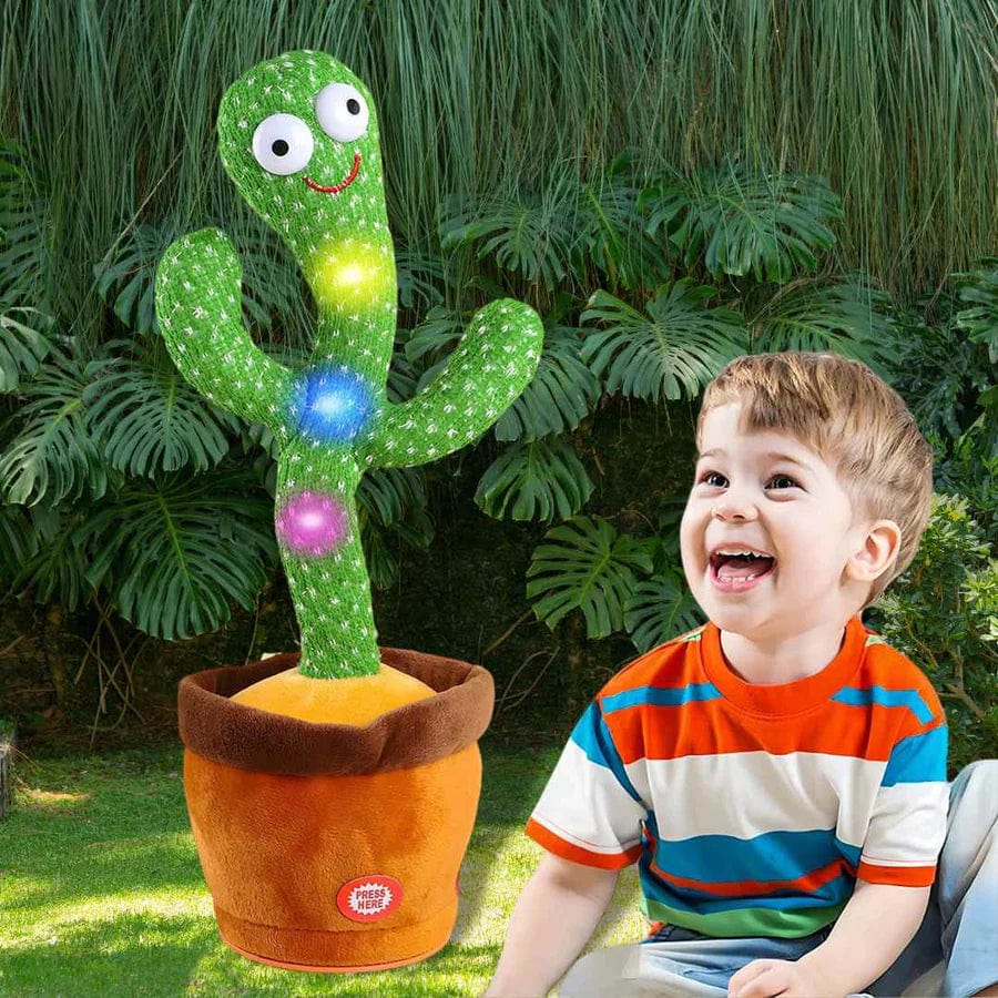 Cactus intelligent enregistre parle et dance avec vos enfants