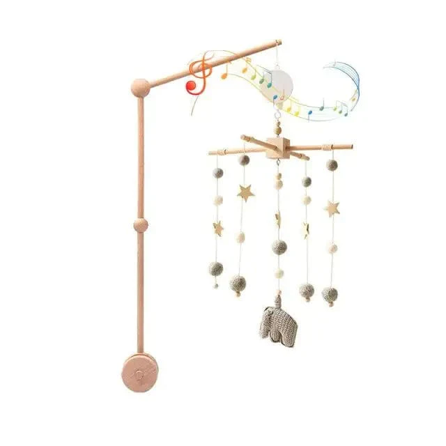 Hochet en Bois Musical pour Bébé – Image 3