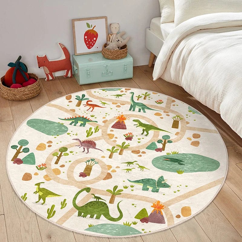 Tapis de sol Rond pour bébé – Image 5